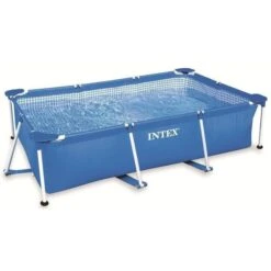 INTEX Piscine Rectangulaire Tubulaire - 260 X 160 X 65 Cm