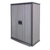 KETER Armoire De Rangement En Résine 1560L Pour Le Jardin - 138x80,5x185cm - Gris