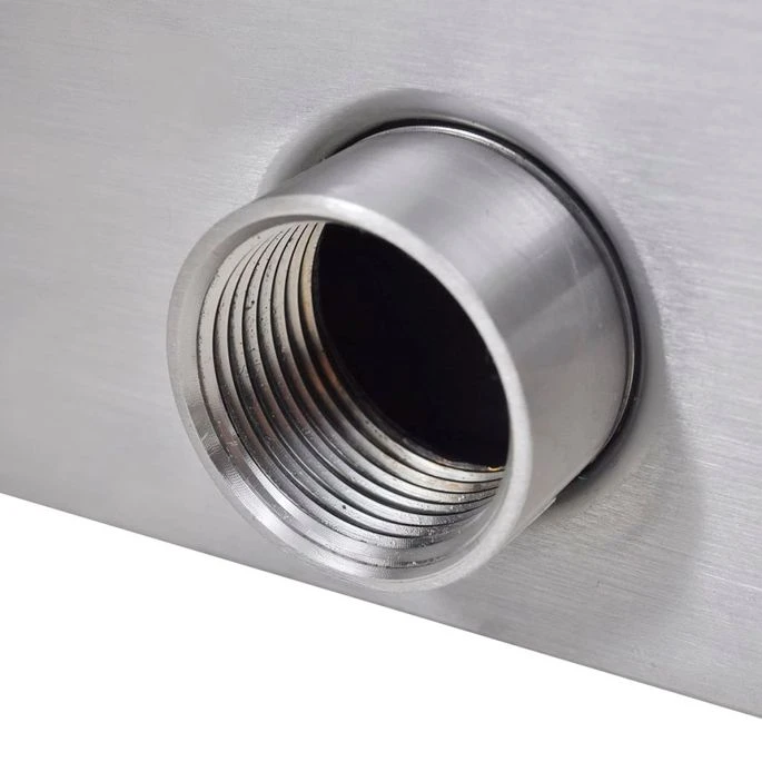 Lame D'eau Rectangulaire 60 Cm Acier Inoxydable Pour Piscine 4 Lame D'eau Rectangulaire 60 Cm Acier Inoxydable Pour Piscine – Image 4