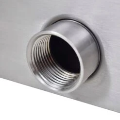 Lame D'eau Rectangulaire à LED 120 Cm En Acier Inoxydable Pour Piscine -Mobilier De Jardin Soldes lame d eau rectangulaire a led 120 cm en acier inoxydable pour piscine 3666722181419 1216843