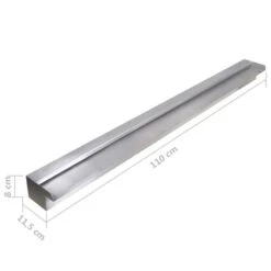Lame D'eau Rectangulaire Pour Piscine Acier Inoxydable 110 Cm -Mobilier De Jardin Soldes lame d eau rectangulaire pour piscine acier inoxydable 110 cm 3666722145909 1297765