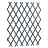 LAMS Treillage PVC Strié - 2 X 1 M - Gris