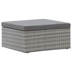 Lit De Jardin Et Toit Gris Mélangé Résine Tressée 23 Lit De Jardin Et Toit Gris Mélangé Résine Tressée -Mobilier De Jardin Soldes lit de jardin et toit gris melange resine tressee 3666722323727 981899
