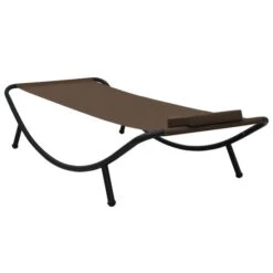 Produits populaires -Mobilier De Jardin Soldes lit de jardin marron 200x90 cm acier 3666722528276 554111