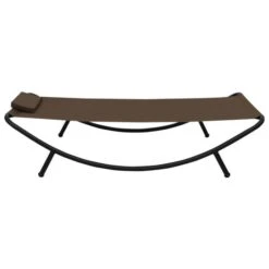 Lit De Jardin Marron 200x90 Cm Acier 2 10 Lit De Jardin Marron 200x90 Cm Acier 2 -Mobilier De Jardin Soldes lit de jardin marron 200x90 cm acier 3666722528276 554113