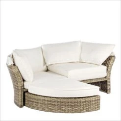 Lit De Jardin Rotatif En Aluminium Tresse En Fibre Blanc Laurie 22 Lit De Jardin Rotatif En Aluminium Tresse En Fibre Blanc Laurie -Mobilier De Jardin Soldes lit de jardin rotatif en aluminium tresse en fibre blanc laurie 3666722592338 1393485
