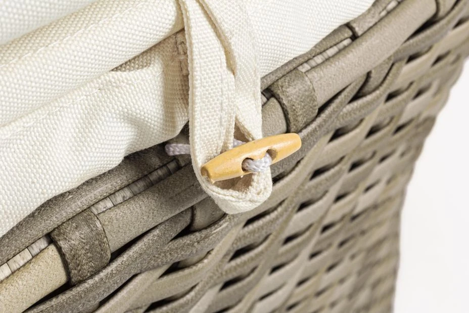 Lit De Jardin Rotatif En Aluminium Tresse En Fibre Blanc Laurie 11 Lit De Jardin Rotatif En Aluminium Tresse En Fibre Blanc Laurie – Image 11