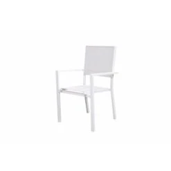 Lot De 2 Fauteuils A Manger De Jardin - Aluminium - 54 X 57 X 88 Cm -Mobilier De Jardin Soldes lot de 2 fauteuils a manger de jardin aluminium 54 x 57 x 88 cm 3619999329695 1327435