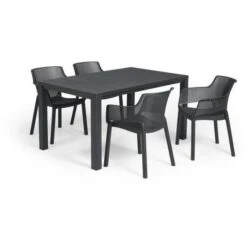 Lots De 6 Fauteuils Monoblocs - Empilables En Résine De Synthese - Forme Cabriolet - Finition 3D (Mesh) -co - ALLIBERT BY KETER - -Mobilier De Jardin Soldes lots de 6 fauteuils monoblocs empilables en resine de synthese forme cabriolet finition 3d mesh co allibert by keter 8711245151083 597555