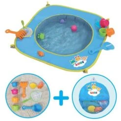 LUDI Piscine De Plage 123 Soleil 4 Aspergeurs