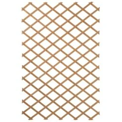 Nature Palissade De Jardin 50 X 150 Cm Bois Naturel 2