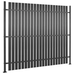 Panneau De Clôture 4 Pcs Aluminium 720 X 180 Cm Anthracite -Mobilier De Jardin Soldes panneau de cloture 4 pcs aluminium 720 x 180 cm anthracite 8719883558356 1276267