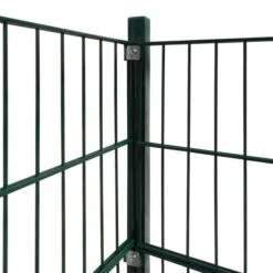 Panneau De Clôture Avec Poteaux 6 X 1,6 M Vert -Mobilier De Jardin Soldes panneau de cloture avec poteaux 6 x 1 6 m vert 8718475911647 1269598