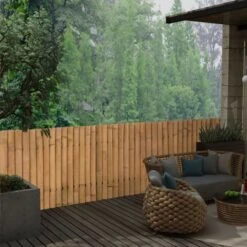 Panneau De Clôture De Jardin Bambou 170x75 Cm