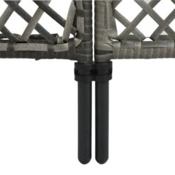 Panneau De Clôture Résine Tressée 2,4x2 M Anthracite -Mobilier De Jardin Soldes panneau de cloture resine tressee 2 4x2 m anthracite 3666722190039 1195250