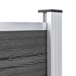 Panneau De Clôture WPC 175x105 Cm Noir -Mobilier De Jardin Soldes panneau de cloture wpc 175x105 cm noir 3666722197380 1172887