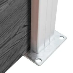 Panneau De Clôture WPC 175x105 Cm Noir -Mobilier De Jardin Soldes panneau de cloture wpc 175x105 cm noir 3666722197380 1172888