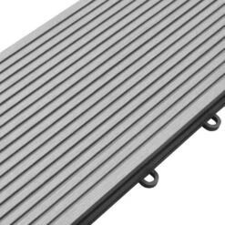 Panneau De Terrasse 34 Pcs Pour Spa WPC 255 X 210 Cm Gris -Mobilier De Jardin Soldes panneau de terrasse 34 pcs pour spa wpc 255 x 210 cm gris 8718475568612 1217131