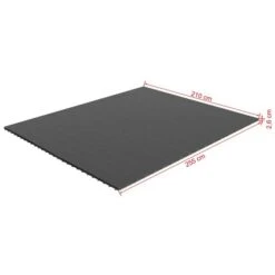Panneau De Terrasse 34 Pcs Pour Spa WPC 255 X 210 Cm Gris -Mobilier De Jardin Soldes panneau de terrasse 34 pcs pour spa wpc 255 x 210 cm gris 8718475568612 1217134