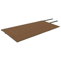 Panneaux De Terrasse Et Accessoires WPC Marron/gris 40 M² 2,2 M -Mobilier De Jardin Soldes panneaux de terrasse et accessoires wpc marron gris 40 m 2 2 m 3666722190206 1194995