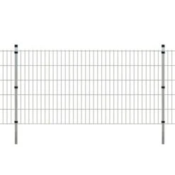 Panneaux Et Poteaux De Clôture 2D Pour Jardin 2008x1030 Mm 28 M 3