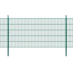 Panneaux Et Poteaux De Clôture 2D Pour Jardin 2008x1030 Mm 44 M 2