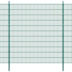 Panneaux Et Poteaux De Clôture 2D Pour Jardin 2008x2230 Mm 8 M 3