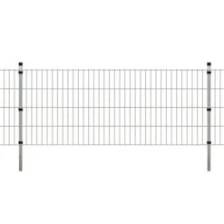 Panneaux Et Poteaux De Clôture 2D Pour Jardin 2008x830 Mm 20 M 2
