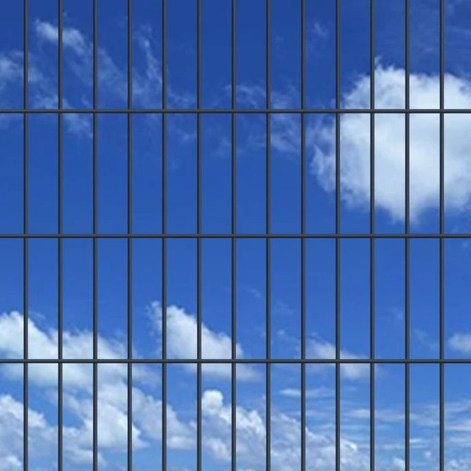 Panneaux Et Poteaux De Clôture 2D Pour Jardin 2008x830 Mm 50 M 2 Panneaux Et Poteaux De Clôture 2D Pour Jardin 2008x830 Mm 50 M – Image 2