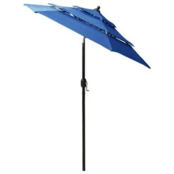 Parasol à 3 Niveaux Avec Mât En Aluminium Bleu Azuré 2 M 11 Parasol à 3 Niveaux Avec Mât En Aluminium Bleu Azuré 2 M -Mobilier De Jardin Soldes parasol a 3 niveaux avec mat en aluminium bleu azure 2 m 3666722353663 944930