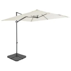 Parasol Avec Base Portable Sable 4