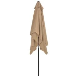 Parasol Avec Mât En Métal 300 X 200 Cm Taupe 11 Parasol Avec Mât En Métal 300 X 200 Cm Taupe -Mobilier De Jardin Soldes parasol avec mat en metal 300 x 200 cm taupe 3666722778039 978539