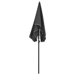 Parasol De Jardin Avec Mât 200x130 Cm Anthracite -Mobilier De Jardin Soldes parasol de jardin avec mat 200x130 cm anthracite 3666722352086 946895