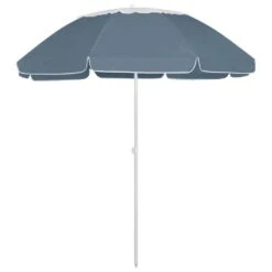 Parasol De Plage Bleu 300 Cm 3