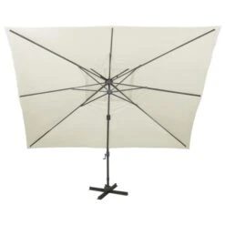 Parasol Déporté à Double Toit Sable 400x300 Cm 12 Parasol Déporté à Double Toit Sable 400x300 Cm -Mobilier De Jardin Soldes parasol deporte a double toit sable 400x300 cm 8720286181737 941898