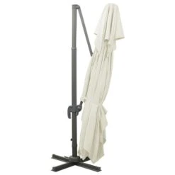 Parasol Déporté à Double Toit Sable 400x300 Cm 14 Parasol Déporté à Double Toit Sable 400x300 Cm -Mobilier De Jardin Soldes parasol deporte a double toit sable 400x300 cm 8720286181737 941900