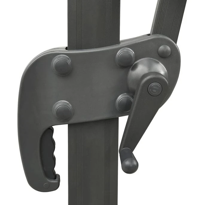 Parasol Déporté à Double Toit Terre Cuite 400x300 Cm 7 Parasol Déporté à Double Toit Terre Cuite 400x300 Cm – Image 7