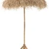 Parasol Sur Pied En Bambou Naturel Gael L 150 Cm