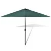 Parasol Vert Avec Poteau En Acier 3m