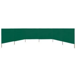 Paravent 6 Panneaux Tissu 800 X 160 Cm Vert -Mobilier De Jardin Soldes paravent 6 panneaux tissu 800 x 160 cm vert 3666722883412 982995