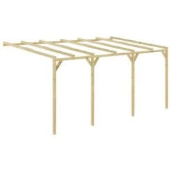 Pergola Ă Appentis 5 X 3 X 2,1 M Bois