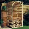 Pergola Avec Toit 100x90x200 Cm Bois De Pin Imprégné
