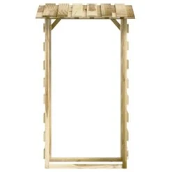 Pergola Avec Toit 100x90x200 Cm Bois De Pin Imprégné -Mobilier De Jardin Soldes pergola avec toit 100x90x200 cm bois de pin impregne 3666722160612 1240027