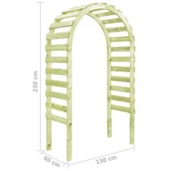 Pergola De Jardin 130x60x230 Cm Bois De Pin Imprégné -Mobilier De Jardin Soldes pergola de jardin 130x60x230 cm bois de pin impregne 3666722182591 1215616