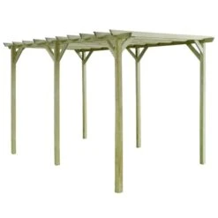 Pergola De Jardin 4 X 2 X 2 M Bois De Pin Imprégné