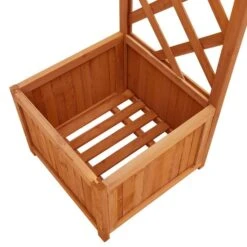 Pergola De Jardin Avec Jardinière Bois Pin Massif -Mobilier De Jardin Soldes pergola de jardin avec jardiniere bois pin massif 3666722202190 1166889