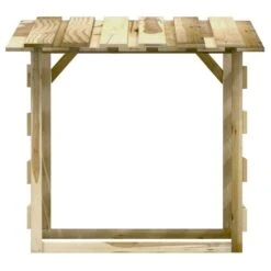 Pergolas Avec Toits 2 Pcs 100x90x100 Cm Bois De Pin Imprégné -Mobilier De Jardin Soldes pergolas avec toits 2 pcs 100x90x100 cm bois de pin impregne 3666722161251 1239513