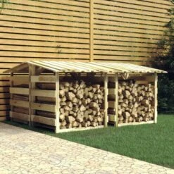 Pergolas Avec Toits 4 Pcs 100x90x100 Cm Bois De Pin Imprégné