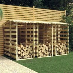 Pergolas Avec Toits 6 Pcs 100x90x200 Cm Bois De Pin Imprégné