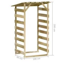 Pergolas Avec Toits 6 Pcs 100x90x200 Cm Bois De Pin Imprégné -Mobilier De Jardin Soldes pergolas avec toits 6 pcs 100x90x200 cm bois de pin impregne 3666722161183 1239571